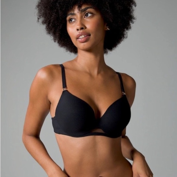 Soma NWT Bodify Perfect Coverage Bra 40DDD Black T-Shirt Underwire Adjustable - Picture 11 of 16